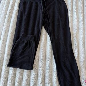 Flirtitude Black Ankle Pants
